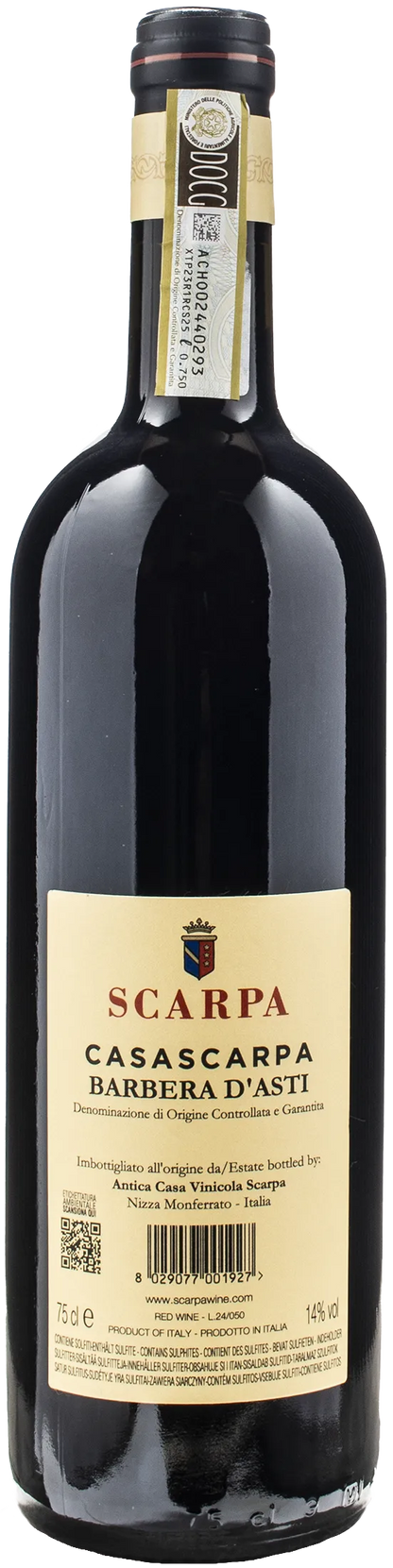 Scarpa Barbera d'Asti Casascarpa 2022