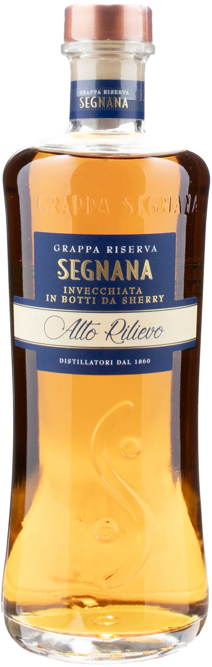 Segnana Grappa Alto Rilievo Invecchiata in Botti di Sherry 0.7L