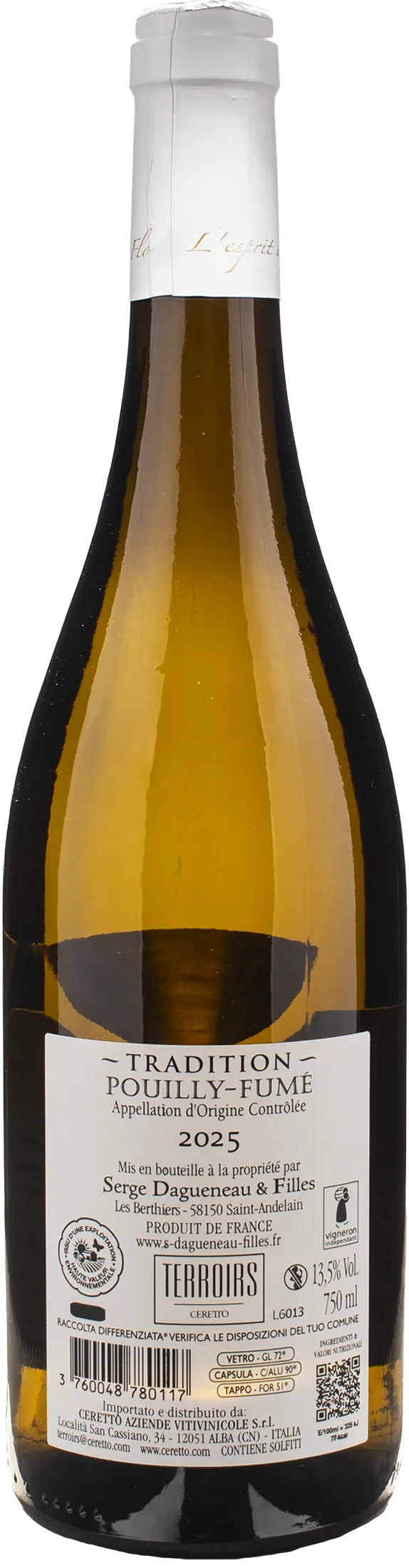 Serge Dagueneau Pouilly Fume Tradition 2025