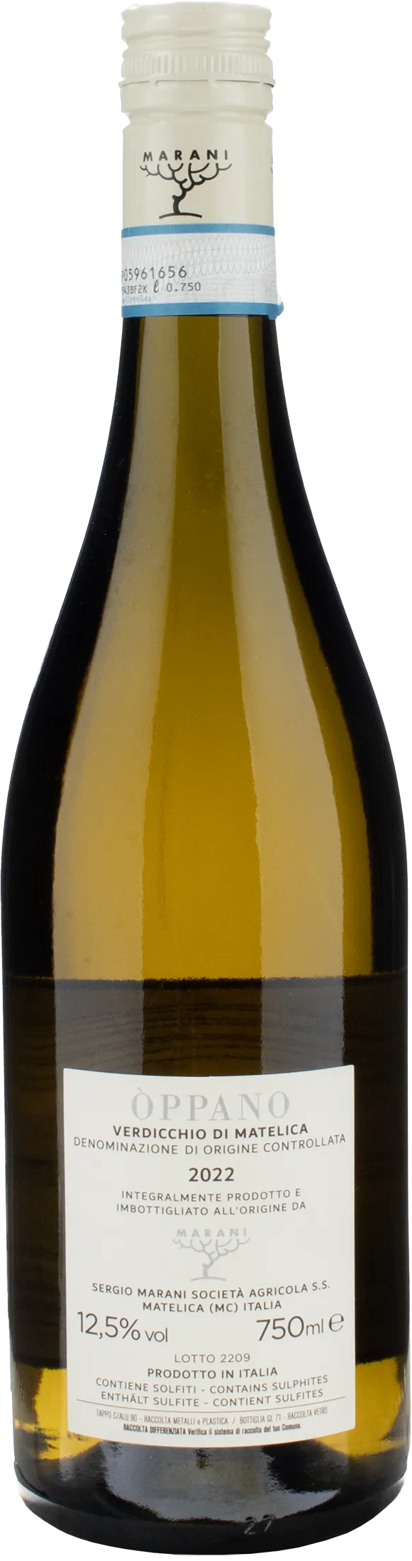Sergio Marani Verdicchio di Matelica Oppano 2022