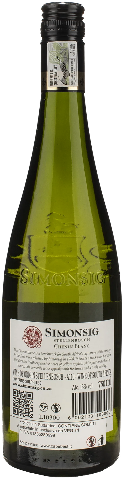 Simonsig Stellenbosch Chenin Blanc 2024