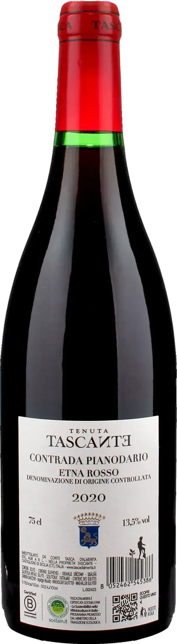 Tenuta Tascante Etna Rosso Contrada Pianodario 2020