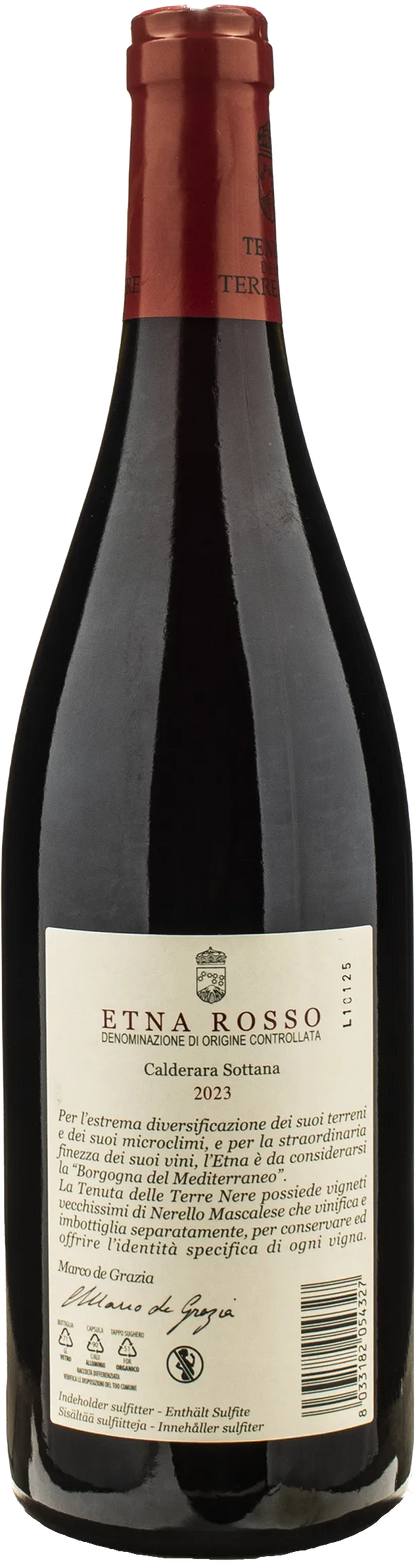 Terre Nere Etna Rosso Calderara Sottana 2023