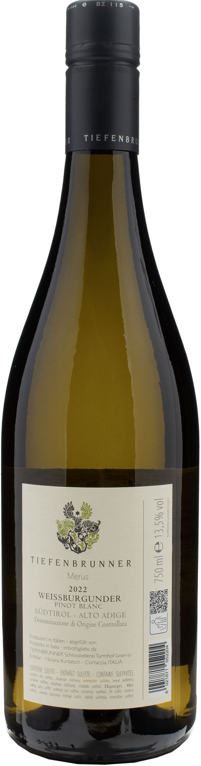 Tiefenbrunner Merus Pinot Bianco 2022