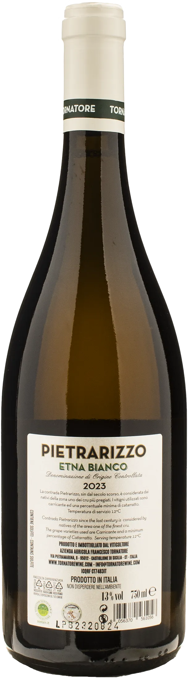 Tornatore Etna Bianco Pietrarizzo 2023