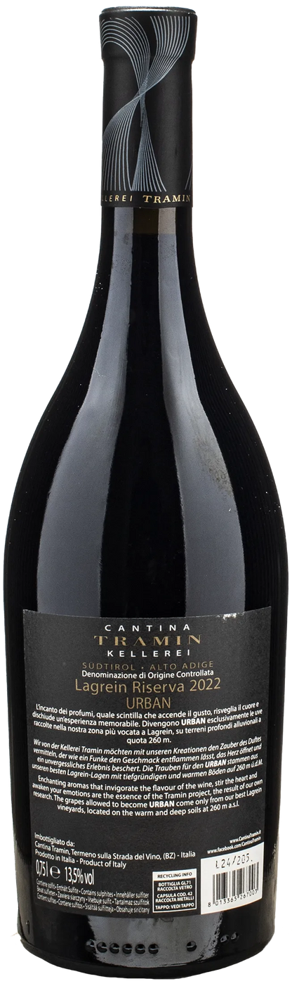 Tramin Urban Lagrein Riserva 2022