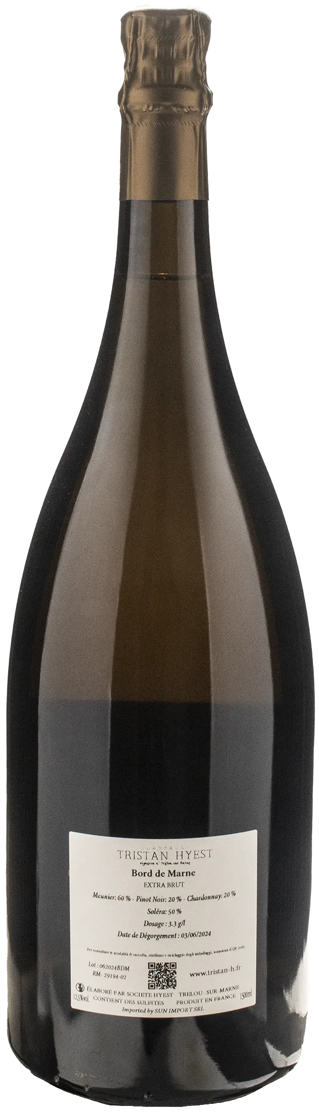 Tristan Hyest Champagne Bord de Marne Extra Brut Magnum