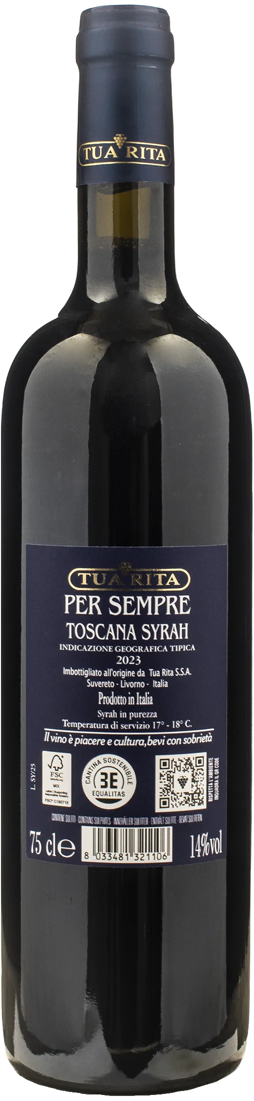 Tua Rita Per Sempre Syrah 2023