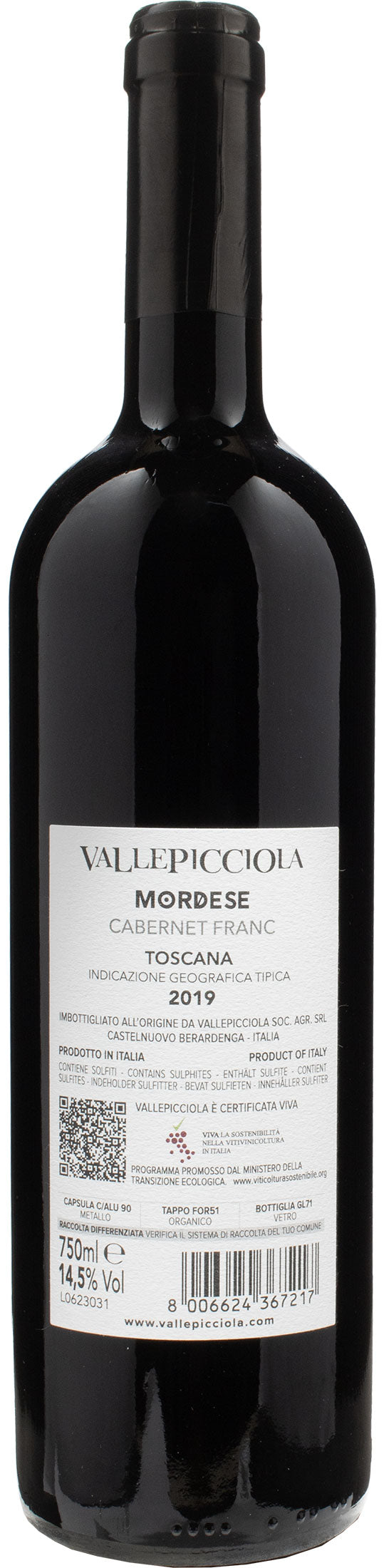 Vallepicciola Mordese Cabernet Franc 2019