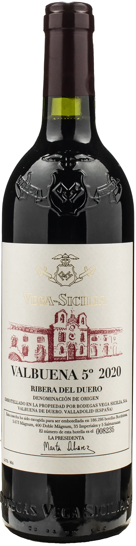 Vega Sicilia Ribera del Duero Valbuena 5° 2020