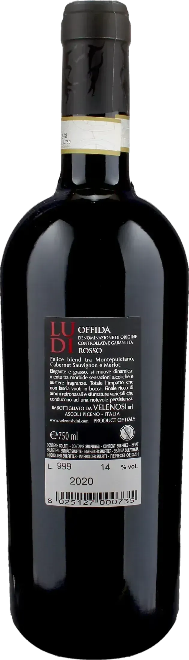 Velenosi Offida Rosso Ludi 2020