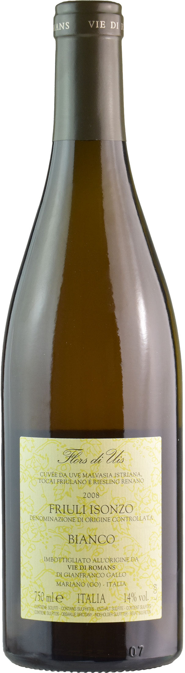 Vie di Romans Friuli Isonzo Cuvee Flors di Uis 2008