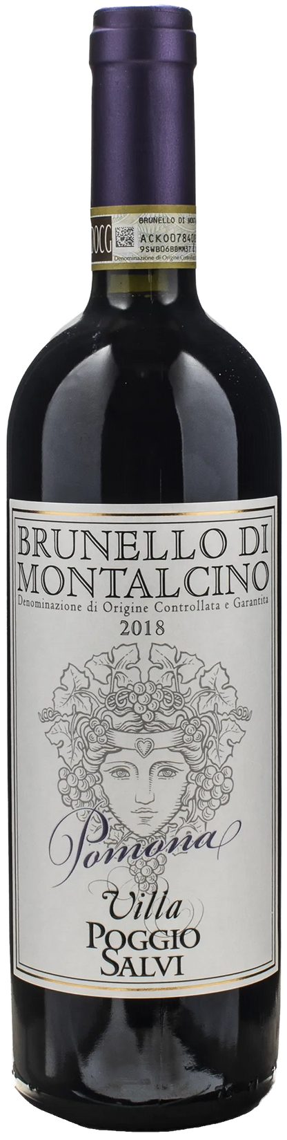 Villa Poggio Salvi Brunello Montalcino Pomona 2018
