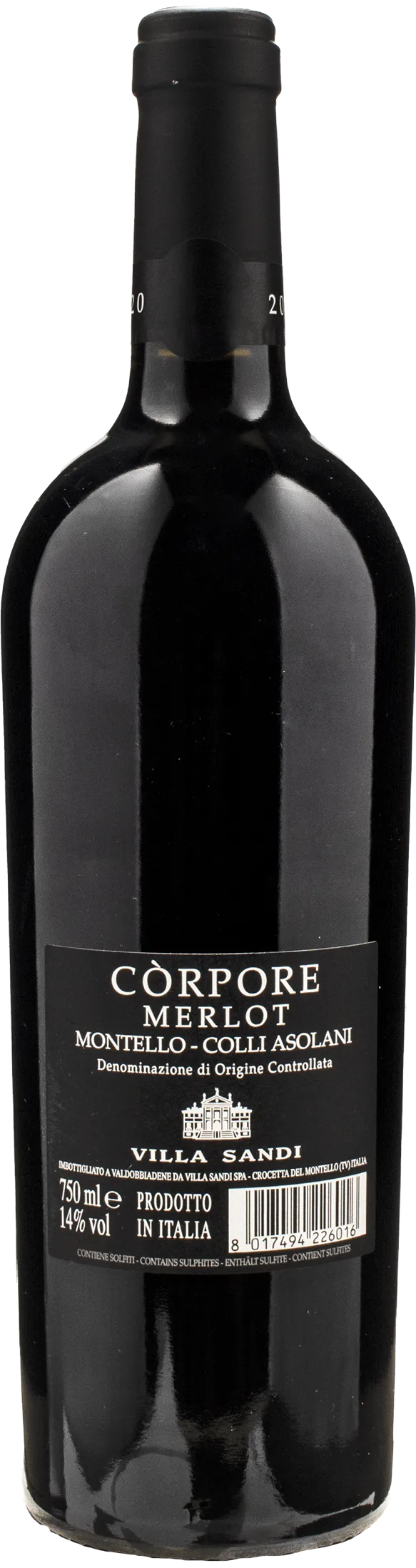 Villa Sandi Corpore Rosso 2020