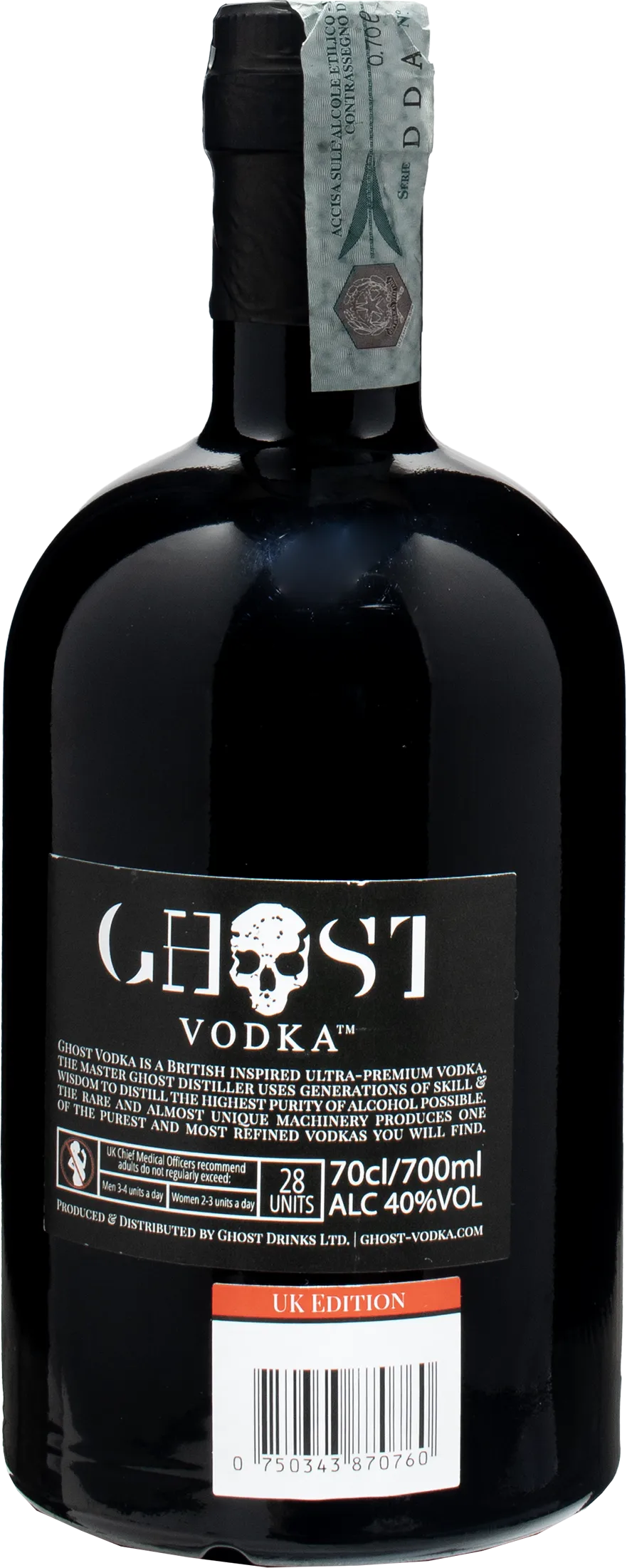 Vodka Ghost Union Jack 0.7L