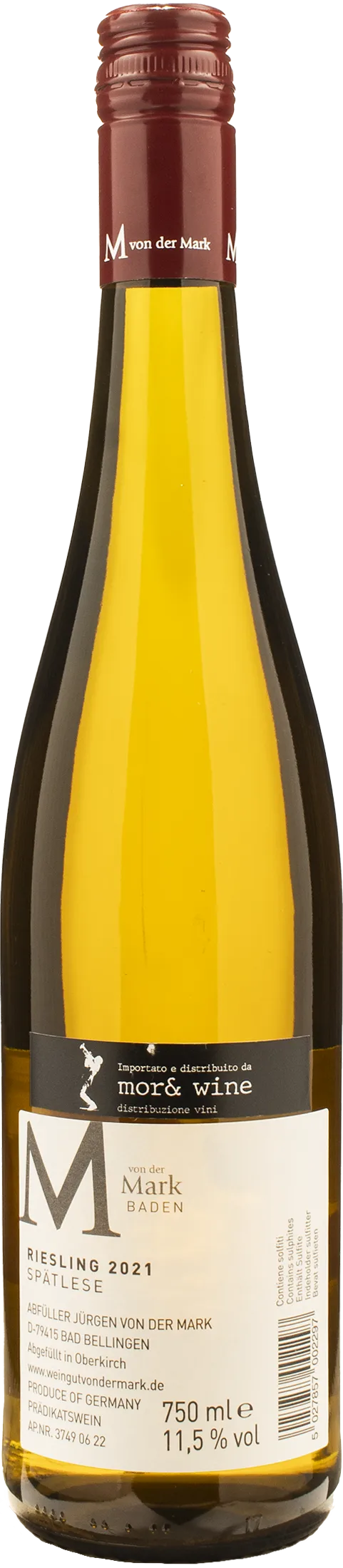 Von der Mark Riesling Spatlese 2021