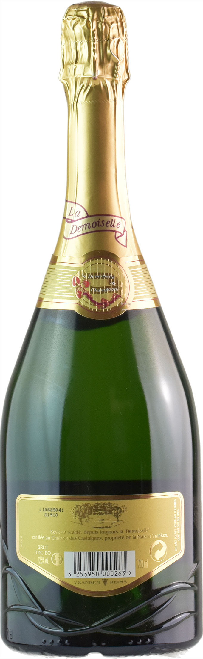 Vranken Champagne Cuvee Demoiselle Brut