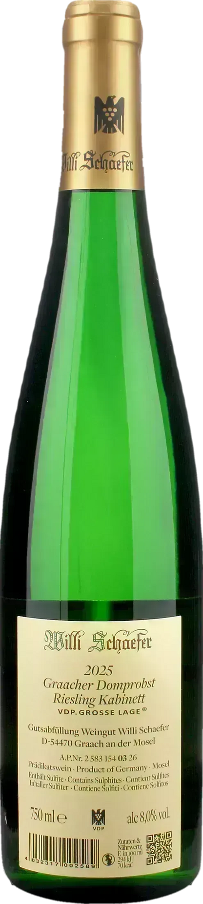 Willi Schaefer Graacher Domprobst Riesling Kabinett 2025