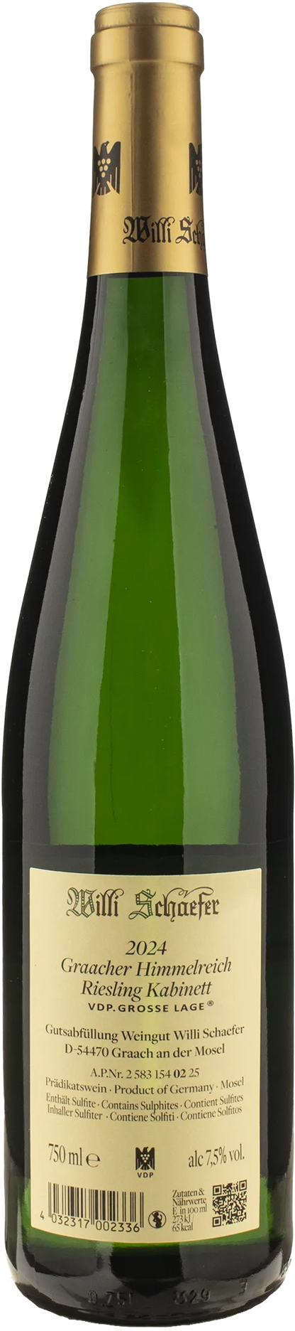 Willi Schaefer Graacher Himmelreich Riesling Kabinett 2024