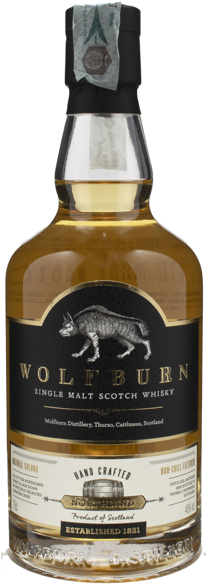 Wolfburn Single Malt Scotch Whisky Northland Hand Crafted 0.7L