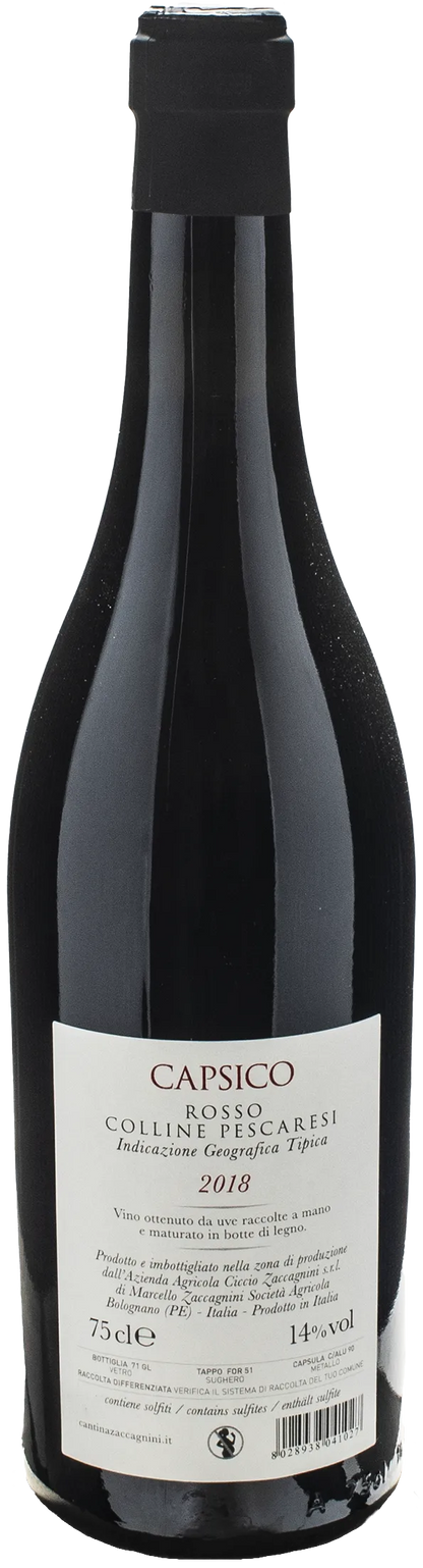 Zaccagnini Capsico Rosso 2018