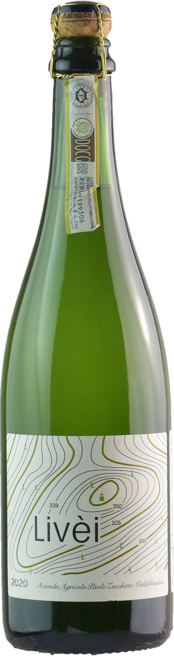 Zucchetto Paolo Valdobbiadene Prosecco Frizzante Livei 2020