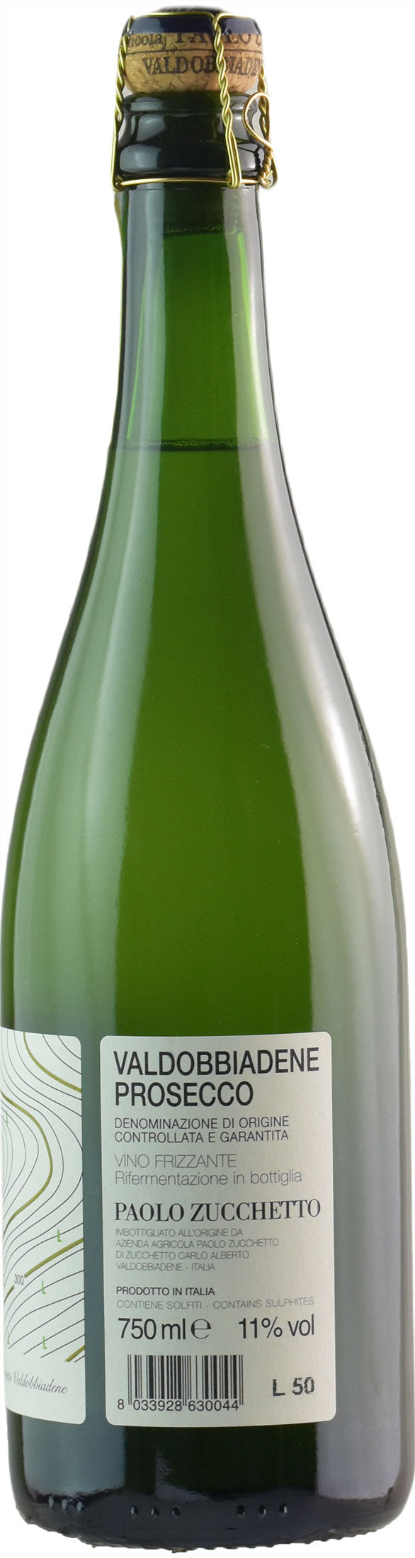 Zucchetto Paolo Valdobbiadene Prosecco Frizzante Livei 2020
