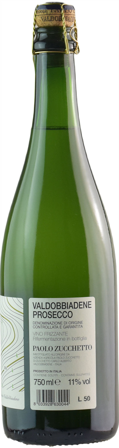 Zucchetto Paolo Valdobbiadene Prosecco Frizzante Livei 2020
