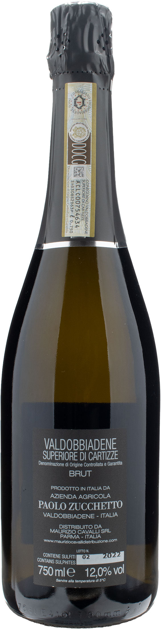 Zucchetto Paolo Valdobbiadene Prosecco Superiore di Cartizze Brut