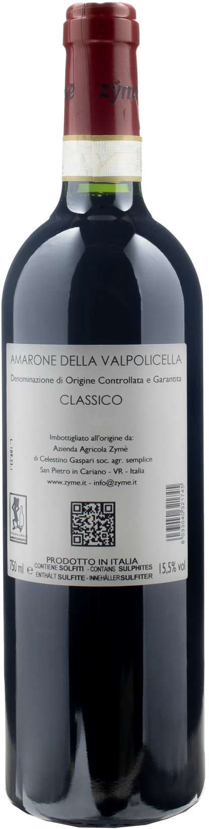 Zyme Amarone della Valpolicella Classico 2018